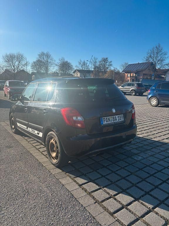 Gebraucht Skoda Fabia Elegance 105 PS (77 kW) 2008 Schwarz Limousine