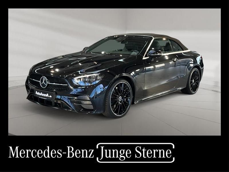 Schwarz Gebraucht 2023 Mercedes E300 AMG Cabrio | 49.929 € (Etwas zu teuer) - Bild 1/4