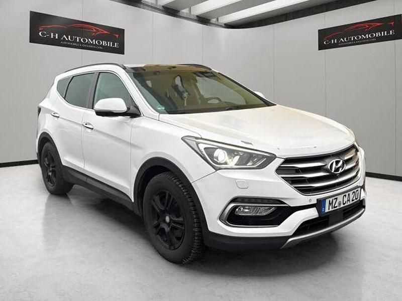 Gebraucht Hyundai Santa Fe Premium 200 PS (147 kW) 2016 Weiß SUV
