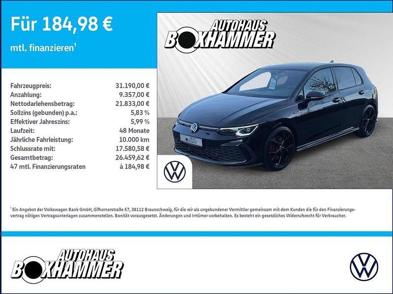 Gebraucht VW Golf VIII Style 245 PS (180 kW) 2022 Schwarz Limousine