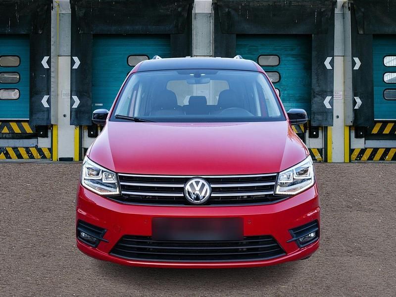 Gebraucht VW Caddy Edition 150 PS (110 kW) 2019 Rot Van / Kleinbus