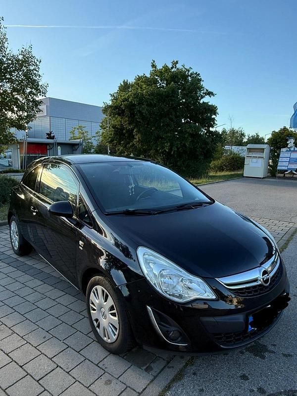 Schwarz Gebraucht 2011 Opel Corsa Eco Limousine | 3.500 € (Fairer Preis) - Bild 1/4