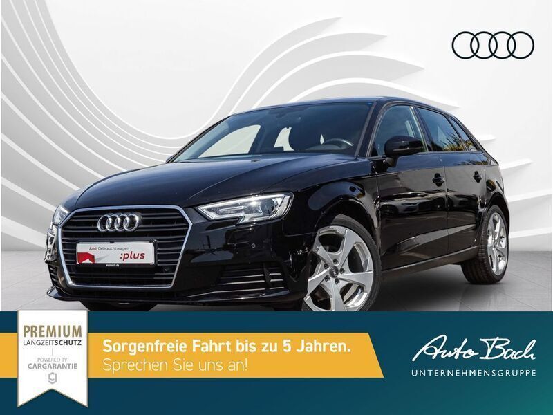 Gebraucht Audi A3 Sportback Design 150 PS (110 kW) 2018 Schwarz (brillantschwarz) Kleinwagen