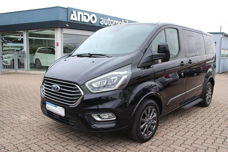 Schwarz Gebraucht 2020 Ford Tourneo Custom Titanium Kombi | 21.800 € - Bild 1/4