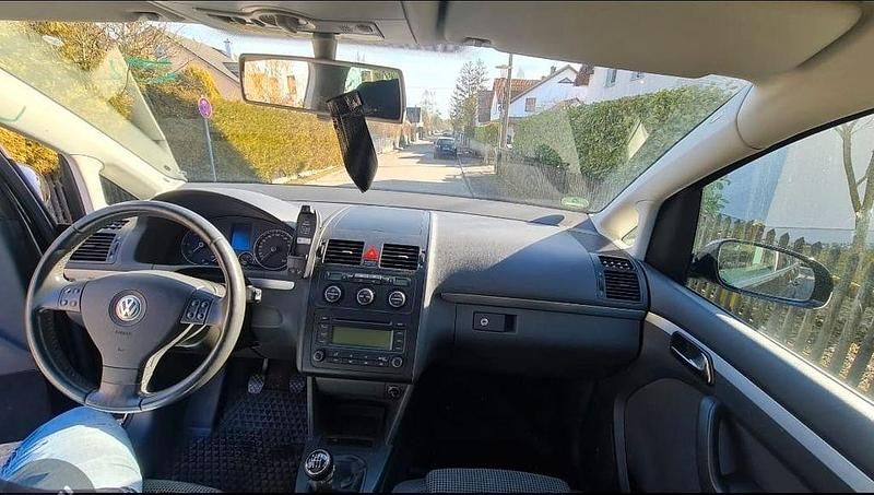 Gebraucht VW Touran Conceptline 90 PS (66 kW) 2004 Schwarz Van / Kleinbus