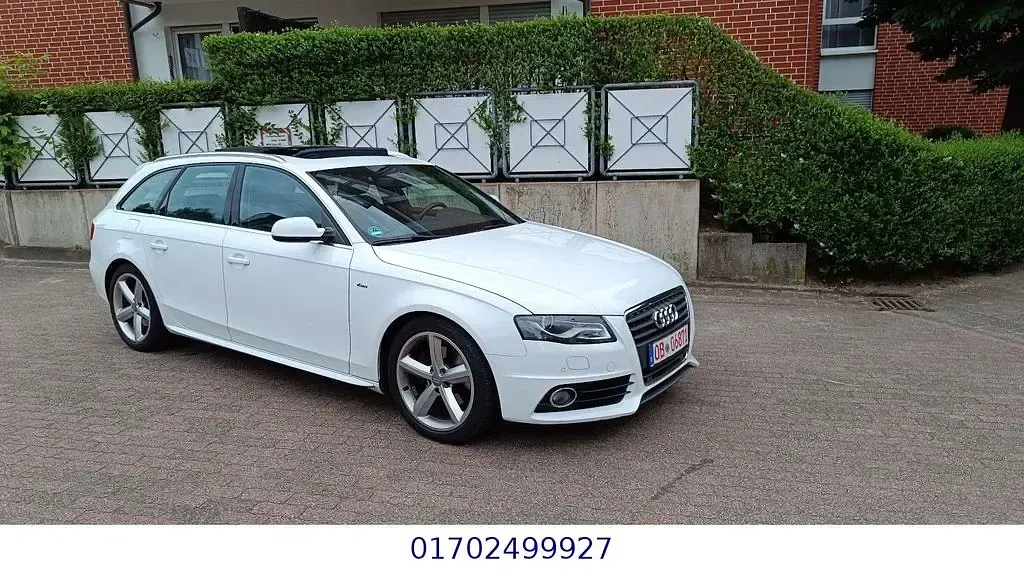 Gebraucht Audi A4 S-Line 179 PS (131 kW) 2009 Weiß Kombi