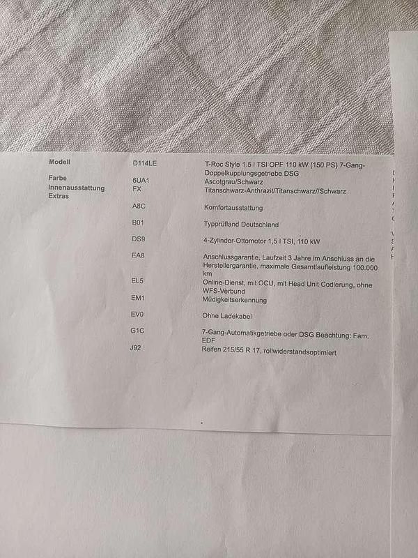 Grau Gebraucht 2023 VW T-Roc Style SUV | 27.550 € (Fairer Preis) - Bild 1/4