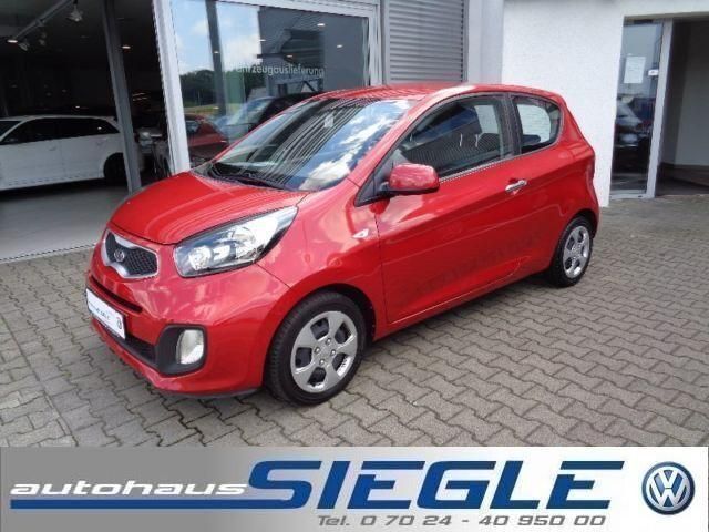 Gebraucht Kia Picanto 69 PS (50 kW) 2012 Rot Kleinwagen