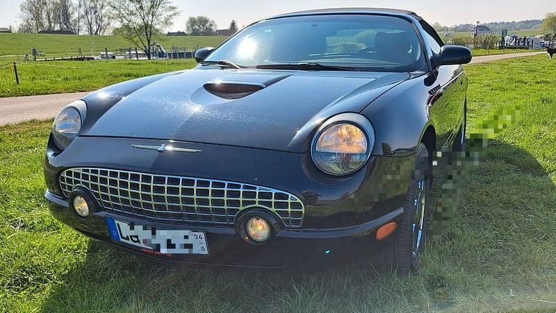 Schwarz Gebraucht 2002 Ford Thunderbird Cabrio | 16.550 € - Bild 1/4