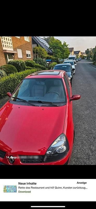 Gebraucht Renault Clio 2003 Rot Coupé