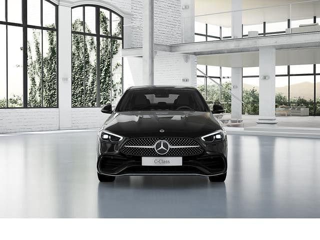 Schwarz Gebraucht 2024 Mercedes C300 AMG Limousine | 45.798 € (Fairer Preis) - Bild 1/4
