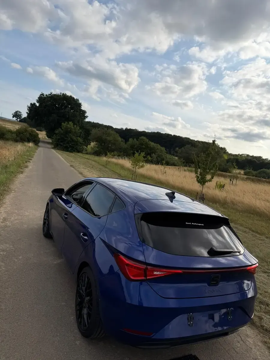 Gebraucht Seat Leon 116 PS (85 kW) 2021 Blau Limousine