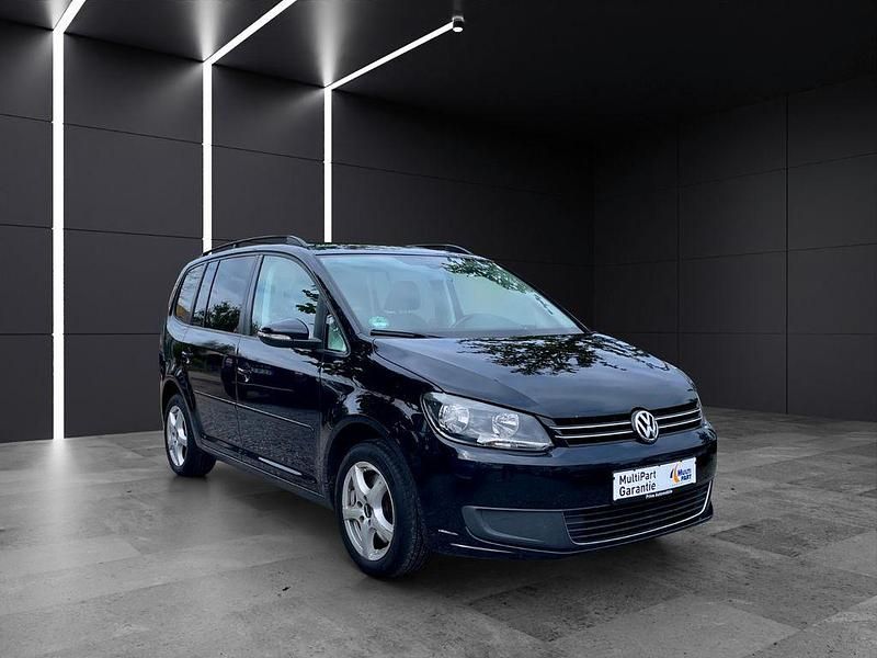 Schwarz Gebraucht 2011 VW Touran Comfortline Van / Kleinbus | 7.990 € (Fairer Preis) - Bild 1/4