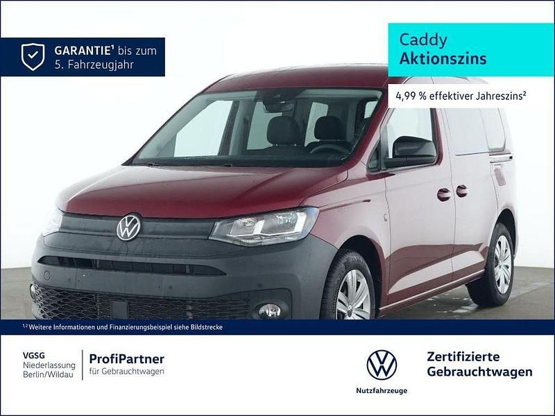 Second-hand VW Caddy 116 CP (85 kW) 2024 Roșu Monovolum