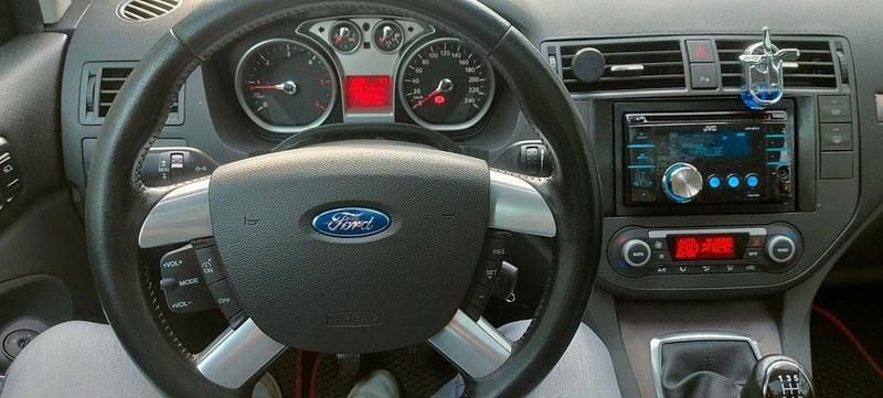 Schwarz Gebraucht 2008 Ford C-MAX Ghia Van / Kleinbus | 1.200 € (Superpreis) - Bild 1/4