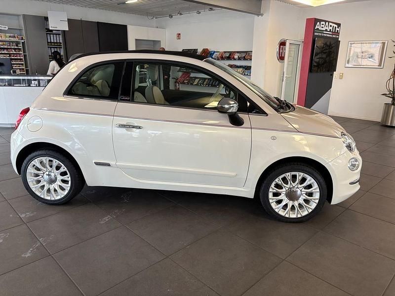 Gebraucht Fiat 500C Anniversary 69 PS (50 kW) 2018 Weiß Cabrio