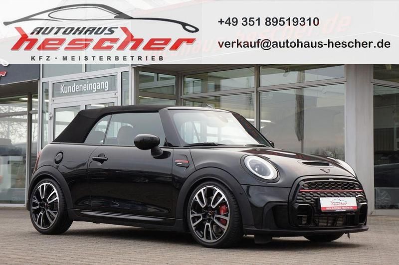 Schwarz Gebraucht 2023 Mini John Cooper Works Cabriolet Cabrio | 34.980 € (Fairer Preis) - Bild 1/4
