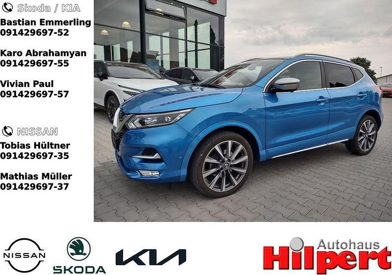 Blau Gebraucht 2020 Nissan Qashqai Tekna+ SUV | 19.990 € (Fairer Preis) - Bild 1/4