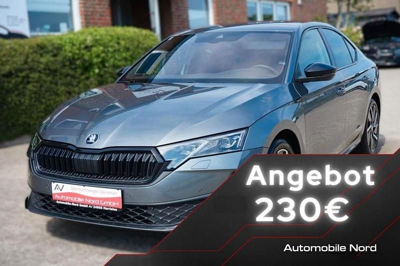 Graphitegrau metallic Gebraucht 2024 Skoda Octavia SportLine Limousine | 33.400 € (Fairer Preis) - Bild 1/4