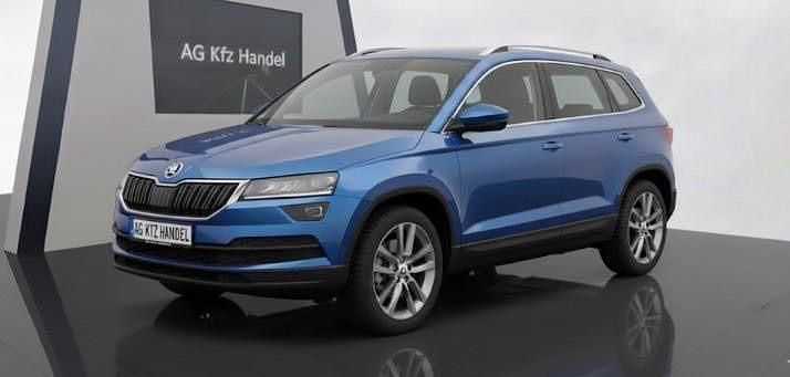 Blau Gebraucht 2021 Skoda Karoq Clever SUV | 15.950 € (Guter Preis) - Bild 1/3