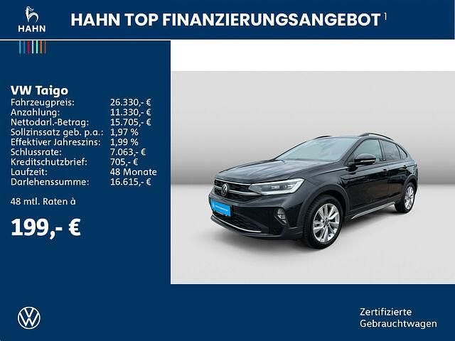 Gebraucht VW Taigo Move 150 PS (110 kW) 2024 Deep black perleffekt SUV