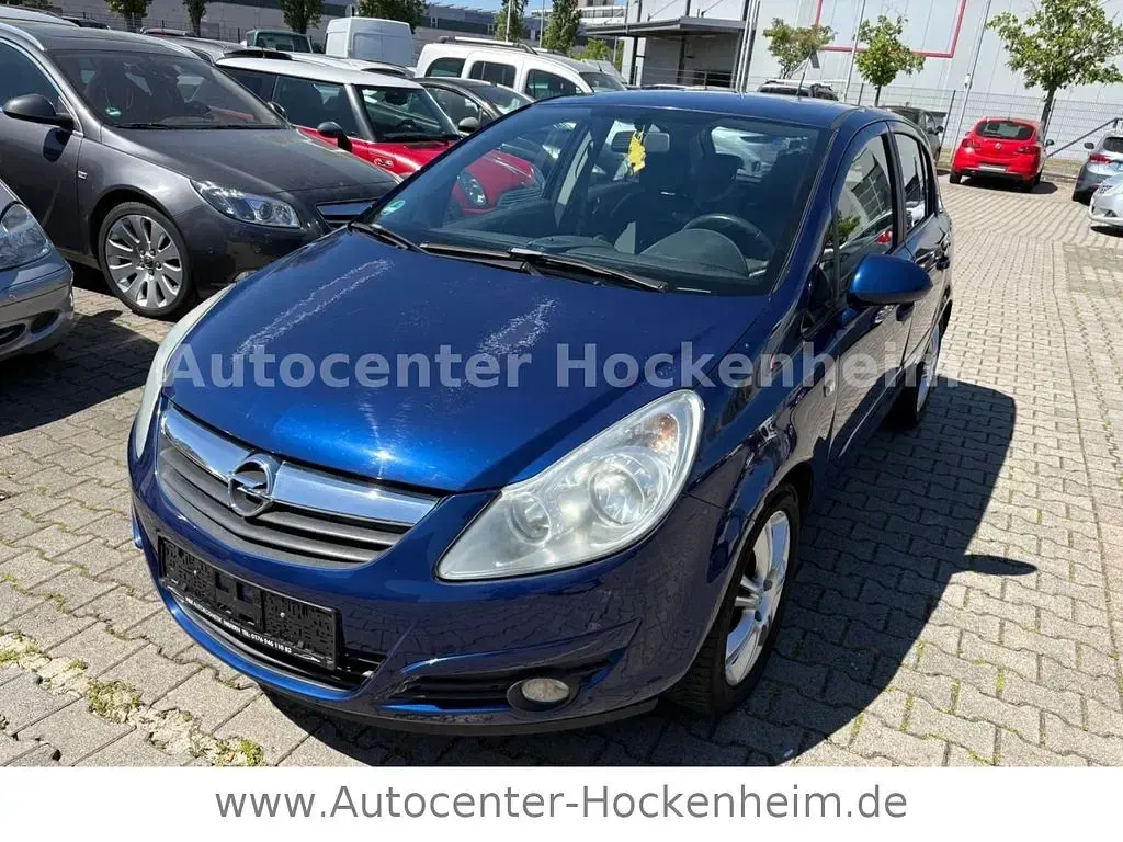 Gebraucht Opel Corsa Cosmo 80 PS (58 kW) 2007 Blau Kleinwagen