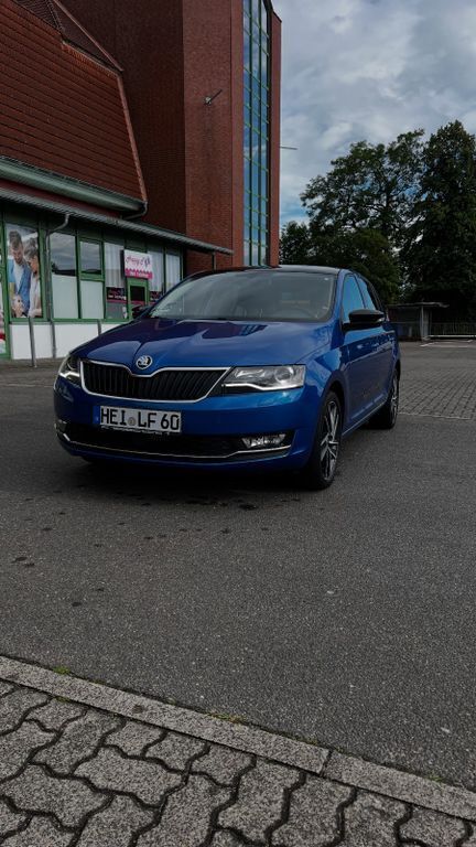 Blau Gebraucht 2017 Skoda Rapid Style Limousine | 10.900 € (Fairer Preis) - Bild 1/4