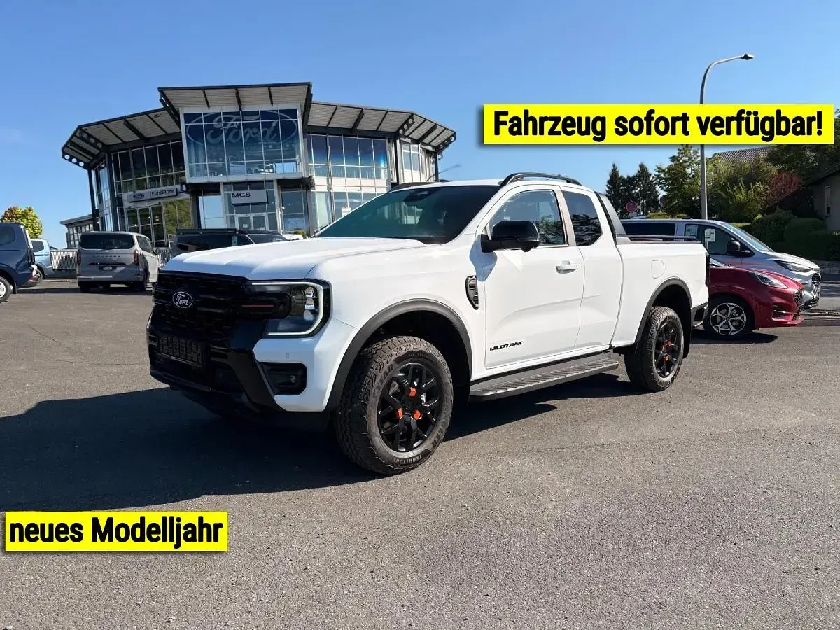 Neu Ford Ranger Wildtrack 241 PS (177 kW) 2026 Frozen white Pickup