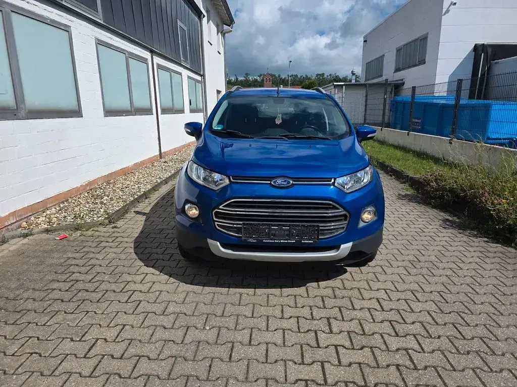 Gebraucht Ford Ecosport S 95 PS (69 kW) 2016 Blau SUV