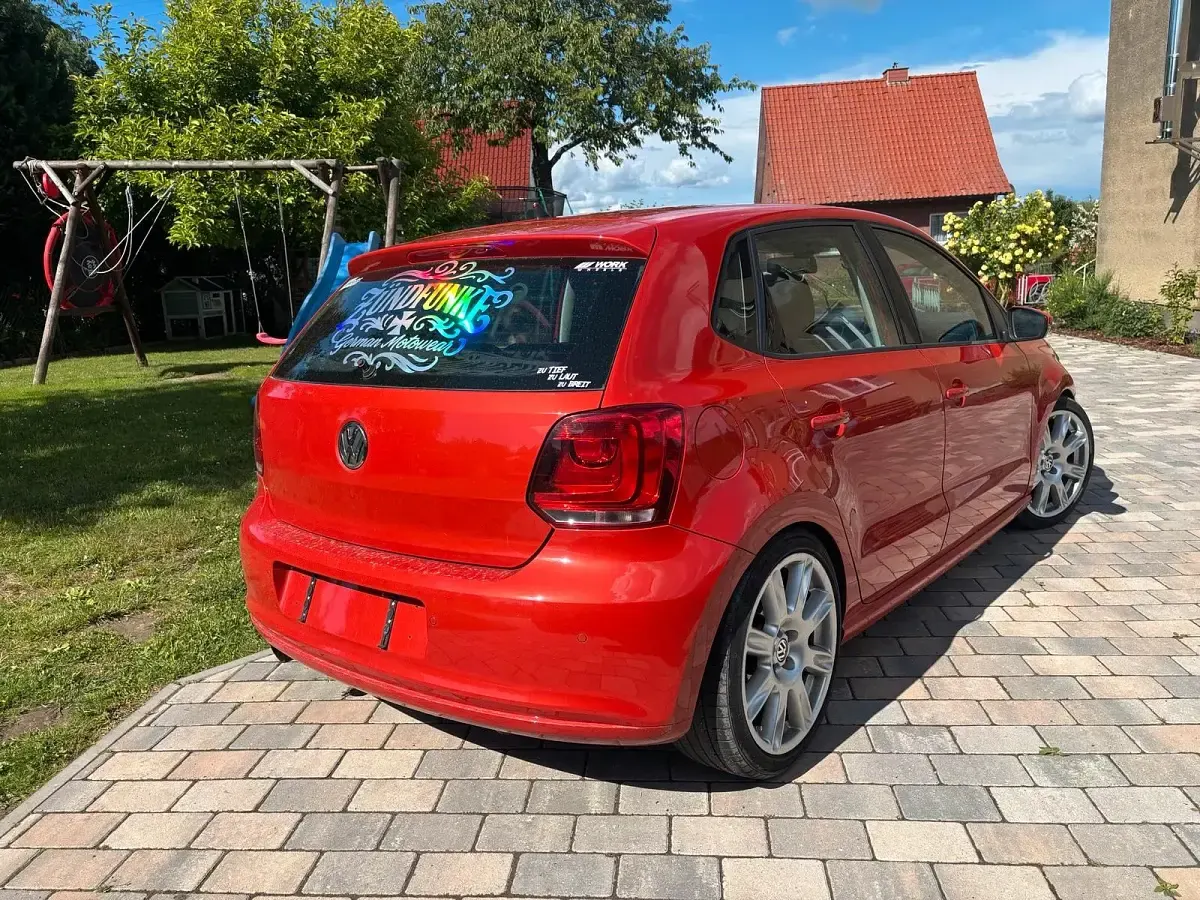 Gebraucht VW Polo 86 PS (63 kW) 2009 Orange Kleinwagen
