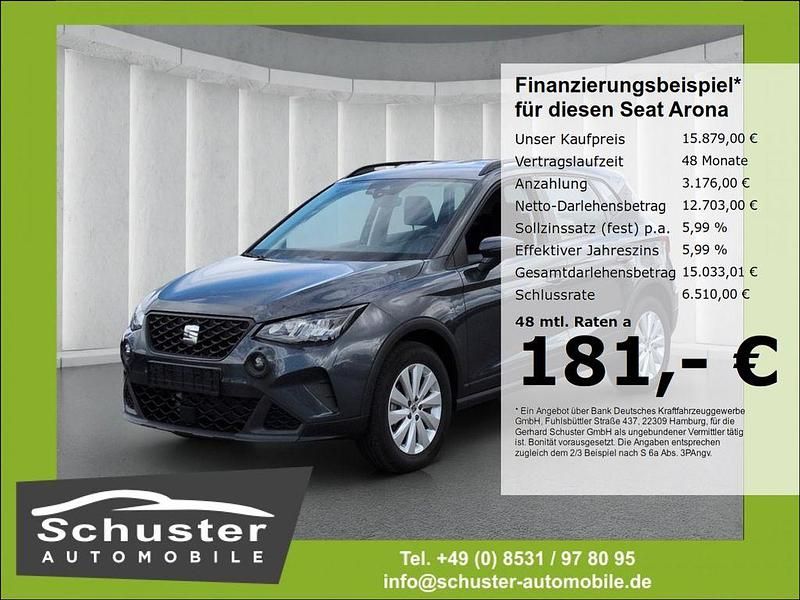 Grau Gebraucht 2023 Seat Arona Style SUV | 15.879 € (Guter Preis) - Bild 1/4