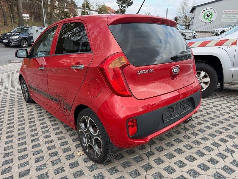 Gebraucht Kia Picanto 69 PS (50 kW) 2014 Rot Kleinwagen