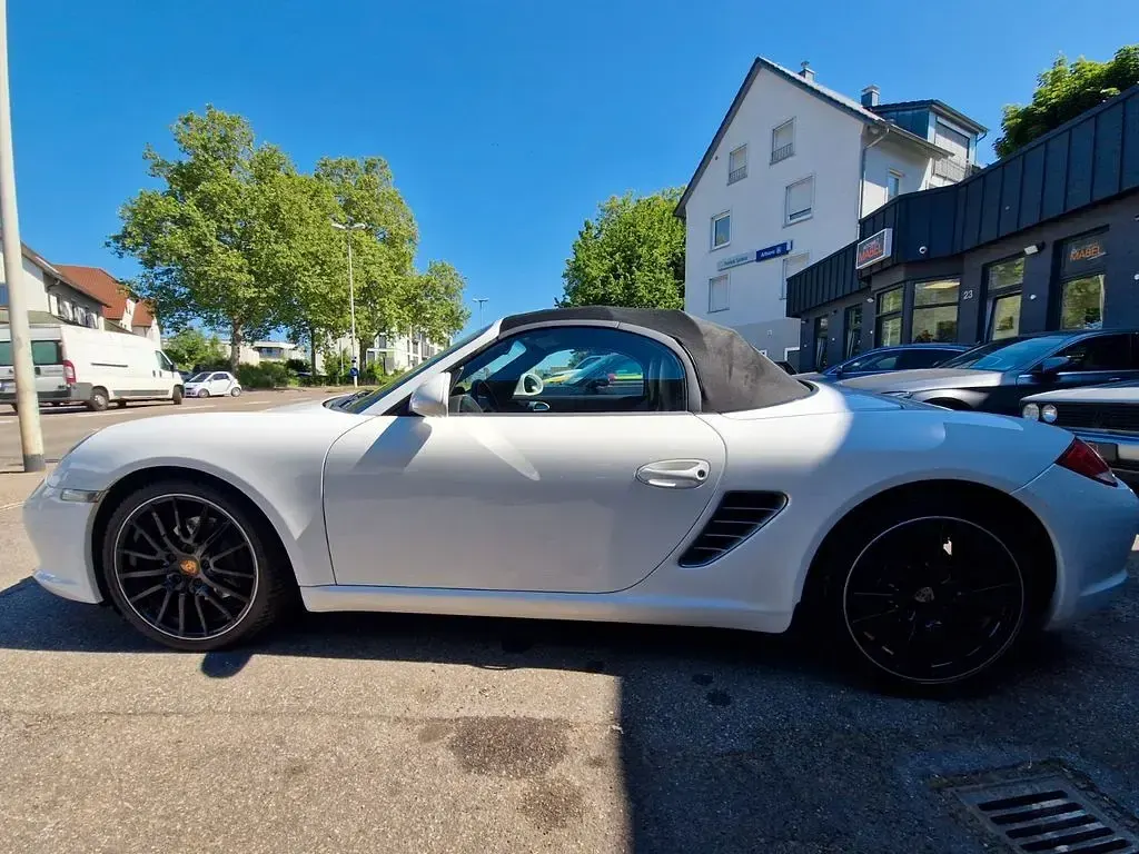 Gebraucht Porsche Boxster 256 PS (188 kW) 2010 Weiß Cabrio