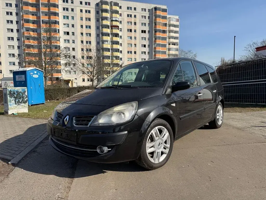 Gebraucht Renault Scénic III Avantage 135 PS (99 kW) 2009 Schwarz Van / Kleinbus