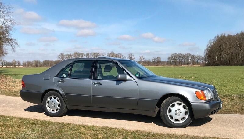 Grau Gebraucht 1991 Mercedes S400 SE Limousine | 14.999 € - Bild 1/4
