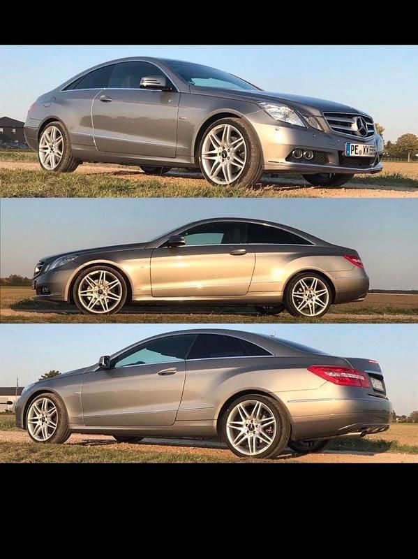 Silber Gebraucht 2011 Mercedes E250 Coupé | 6.200 € (Superpreis) - Bild 1/4