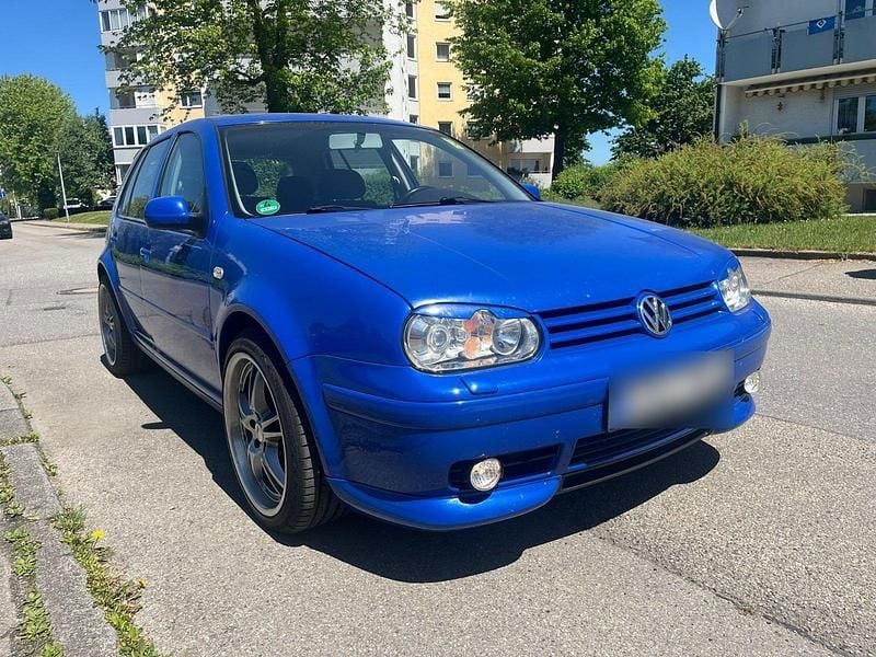 Blau Gebraucht 1999 VW Golf IV Kleinwagen | 2.599 € (Superpreis) - Bild 1/4