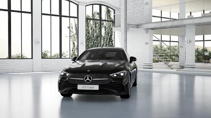Schwarz Gebraucht 2024 Mercedes CLE220 AMG Coupé | 51.940 € (Superpreis) - Bild 1/4