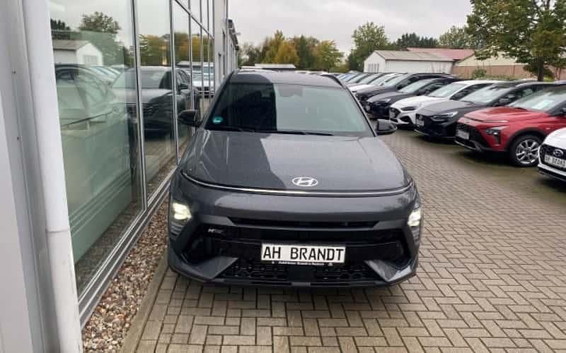 Gebraucht Hyundai Kona N Line 199 PS (146 kW) 2024 Grau SUV