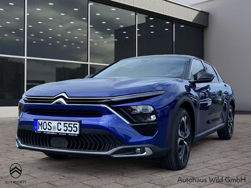 Chinablau /metal Gebraucht 2022 Citroën C5 X PureTech Kombi | 38.500 € - Bild 1/4