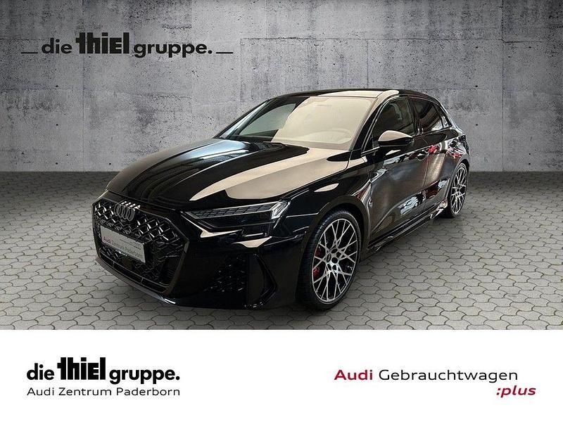 Schwarz Gebraucht 2025 Audi RS3 Sportback Ambiente Kleinwagen | 64.900 € (Guter Preis) - Bild 1/4