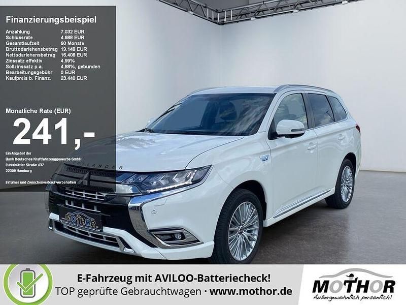 Andenweiss Gebraucht 2021 Mitsubishi Outlander P-HEV Plus SUV | 22.936 € (Etwas zu teuer) - Bild 1/4