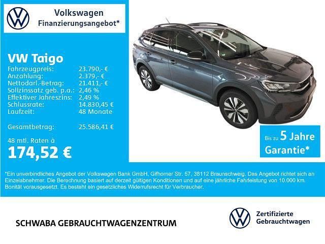 Rauchgrau metallic Gebraucht 2025 VW Taigo Goal SUV | 23.790 € (Fairer Preis) - Bild 1/4