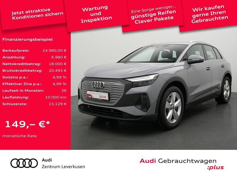 Grau Gebraucht 2023 Audi Q4 e-tron SUV | 24.980 € (Superpreis) - Bild 1/4
