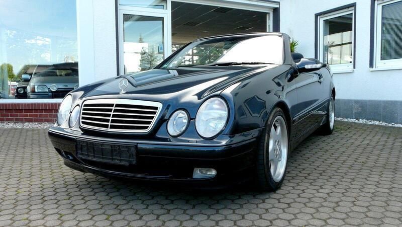 Schwarz Gebraucht 1999 Mercedes CLK230 Elegance Cabrio | 13.990 € - Bild 1/4