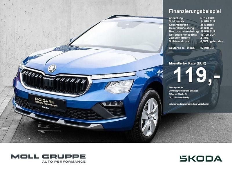 Blau Neu 2025 Skoda Kamiq Selection SUV | 22.240 € (Guter Preis) - Bild 1/4