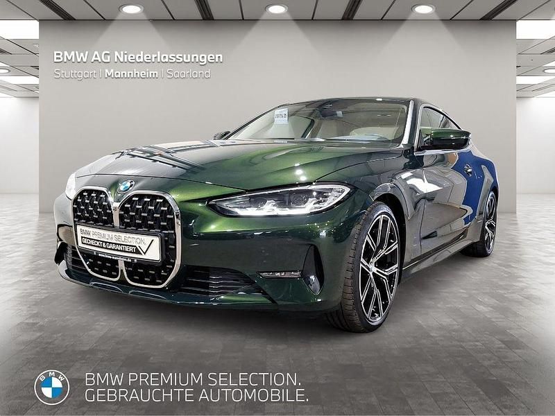 Grün Gebraucht 2021 BMW 420 Sport Line Coupé | 38.580 € (Fairer Preis) - Bild 1/4