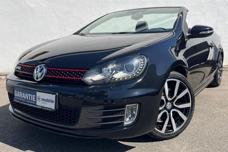 Deep black perleffekt Gebraucht 2015 VW Golf Cabriolet GTI Cabrio | 17.995 € (Fairer Preis) - Bild 1/4