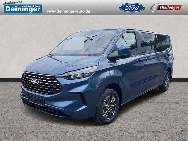 Chromablau Gebraucht 2024 Ford Tourneo Custom Titanium Van | 47.990 € (Teuer) - Bild 1/4