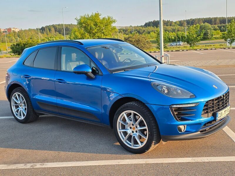 Blau Gebraucht 2015 Porsche Macan S SUV | 25.000 € (Guter Preis) - Bild 1/4